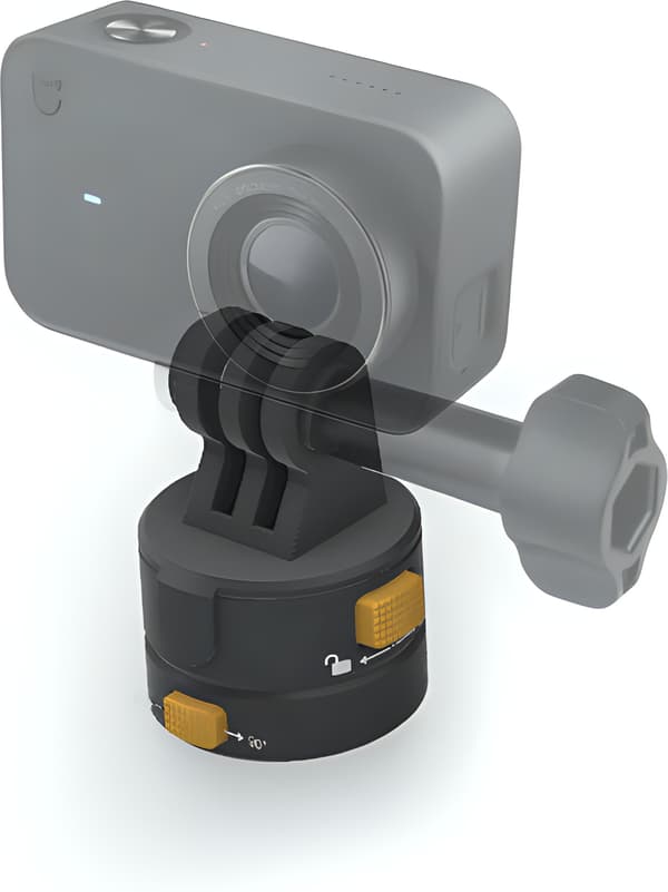 Beiwe AC40 magnetiskt snabbfäste med adaptrar