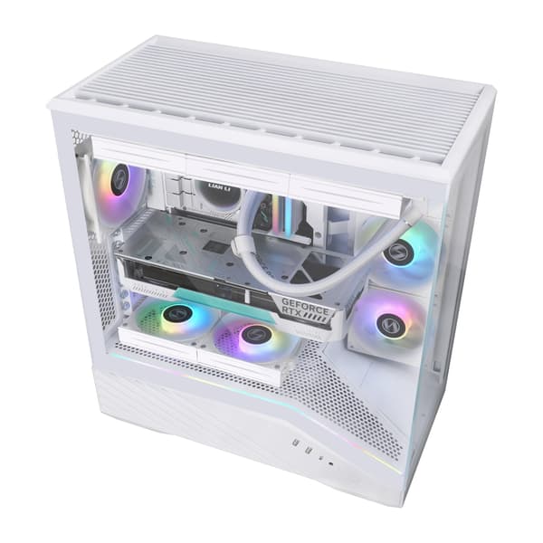 Lian Li Vector V100 ATX-låda, vit