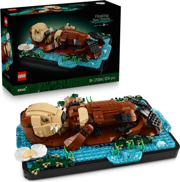 LEGO Ideas 21366 Flytande havsuttrar