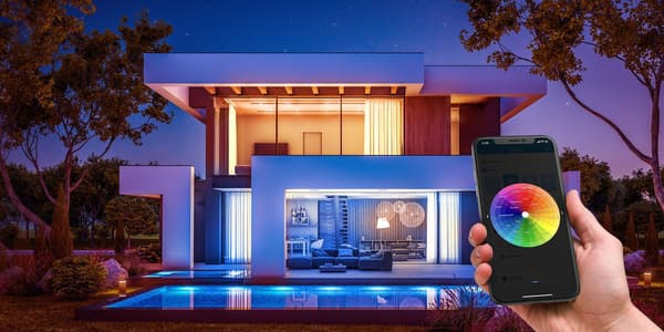 Govee RGB Smart Wi-Fi + Bluetooth LED-ljusslinga, 10 m