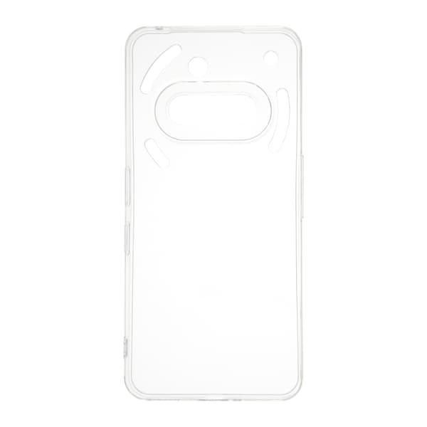 FoneKit silikonfodral, Nothing Phone (3a), genomskinlig