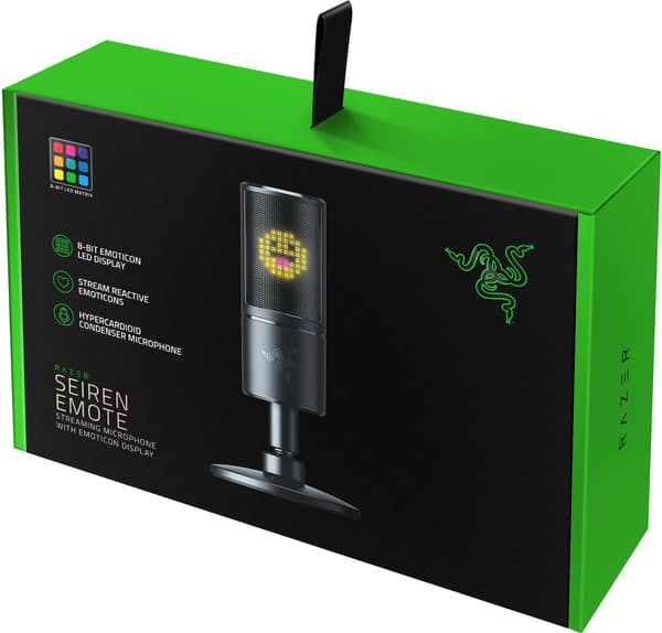 Razer Seiren Emote -mikrofon USB-port