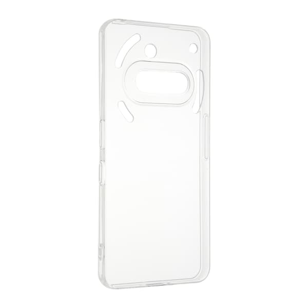 FoneKit silikonfodral, Nothing Phone (3a), genomskinlig
