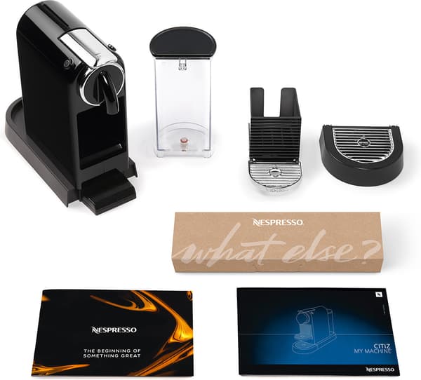 Nespresso Citiz -kapselmaskin, svart