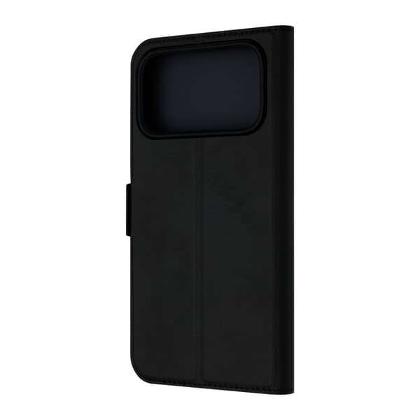 FoneKit MagSafe-kompatibelt BookCase skyddsfodral, iPhone 17 Pro Max, svart