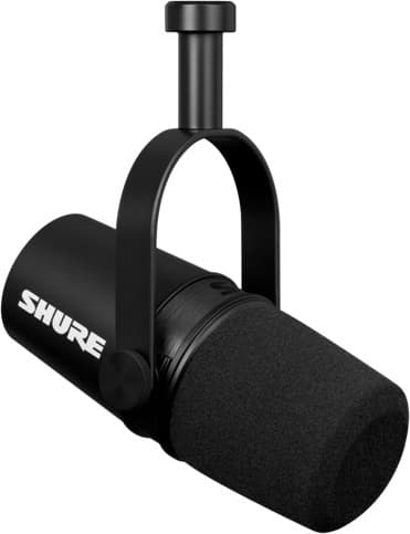Shure Motiv MV7-X-mikrofon, svart
