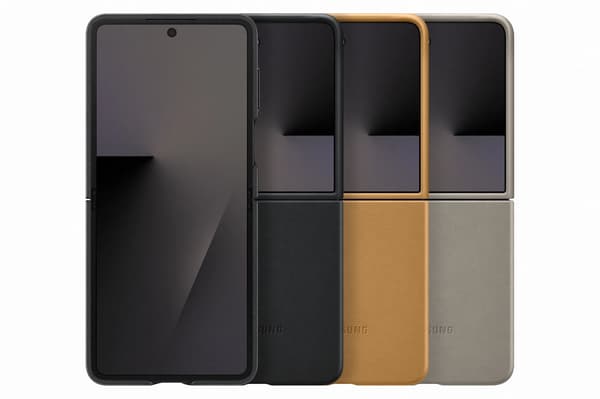 Samsung Z Flip7 Kindsuit Case Camel skyddsfodral