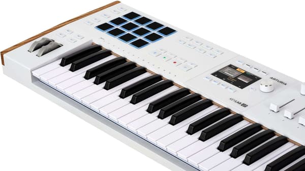 Arturia KeyLab 49 Mk3 -MIDI-kontroller, vit
