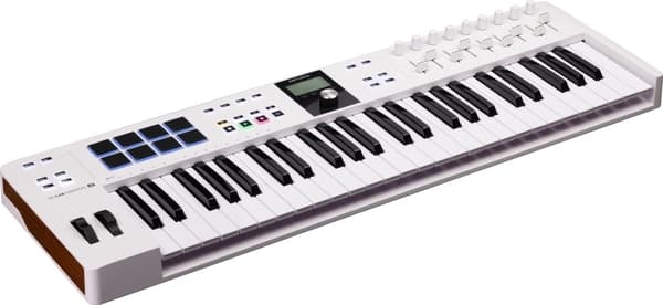 Arturia Keylab Essential 49 Mk3 MIDI-kontroller, vit