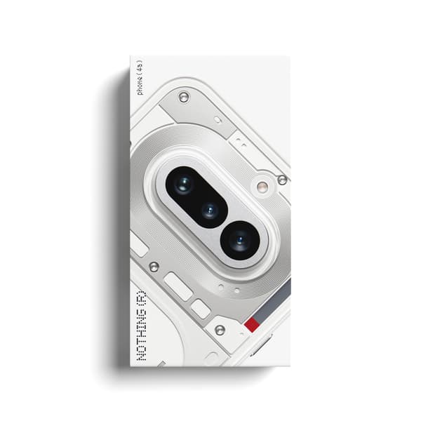 Nothing Phone (4a) 5G telefon, 256/12 GB, vit