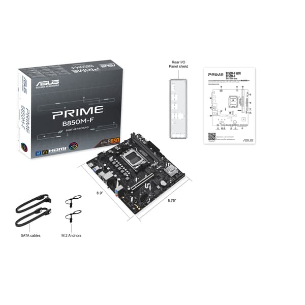 ASUS PRIME B850M-F moderkort