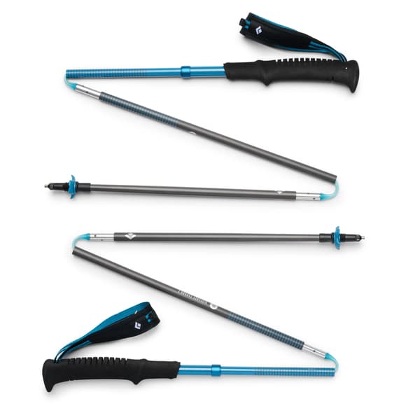 Black Diamond Distance Carbon Z teleskopiska stavar 105 cm, blå