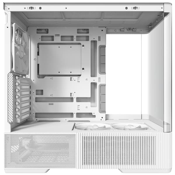 Antec C6 Curve Air Mid-Tower ATX-chassi, vit