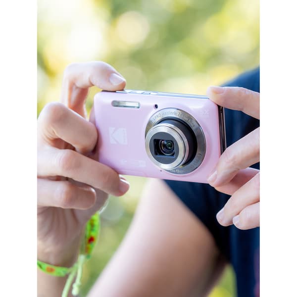 Kodak Pixpro FZ55 digitalkamera, rosa