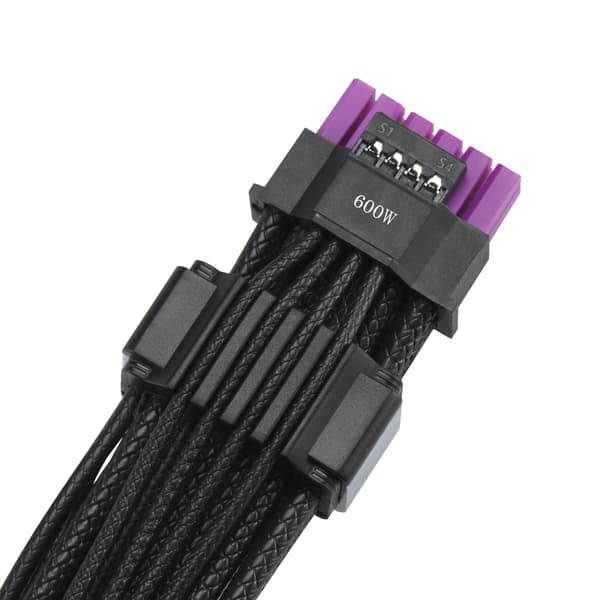 Asus ROG Equalizer 12V-2x6 PCIe strömkabel, svart