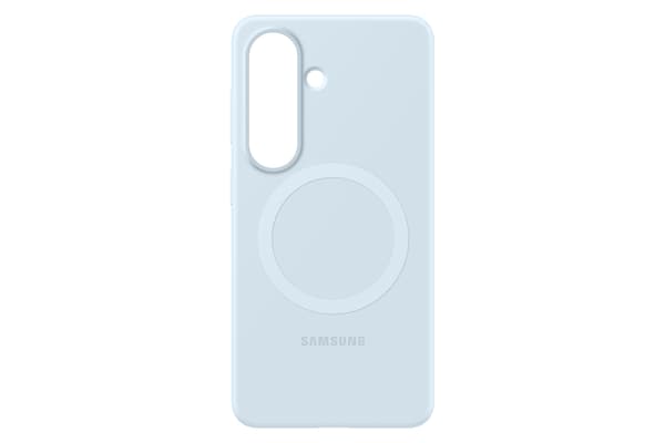 Samsung Galaxy S26 Silikon Magnet Qi2 skyddsfodral, blå