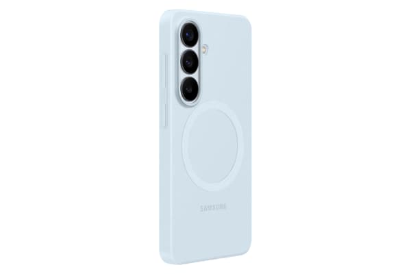 Samsung Galaxy S26 Silikon Magnet Qi2 skyddsfodral, blå