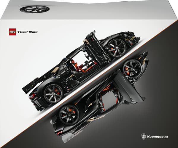 LEGO Technic 42232 Koenigsegg Sadair's Spjut – mega-bil