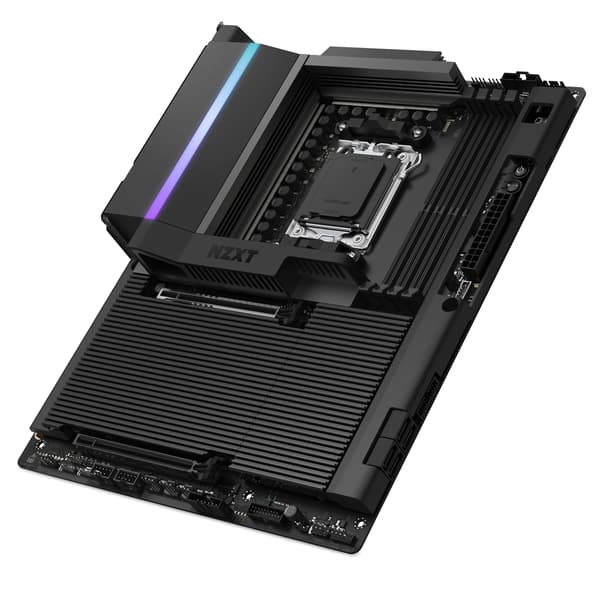 NZXT N9 X870E moderkort, svart