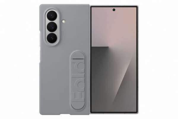 Samsung Z Fold7 Silikonfodral skyddsfodral, grå