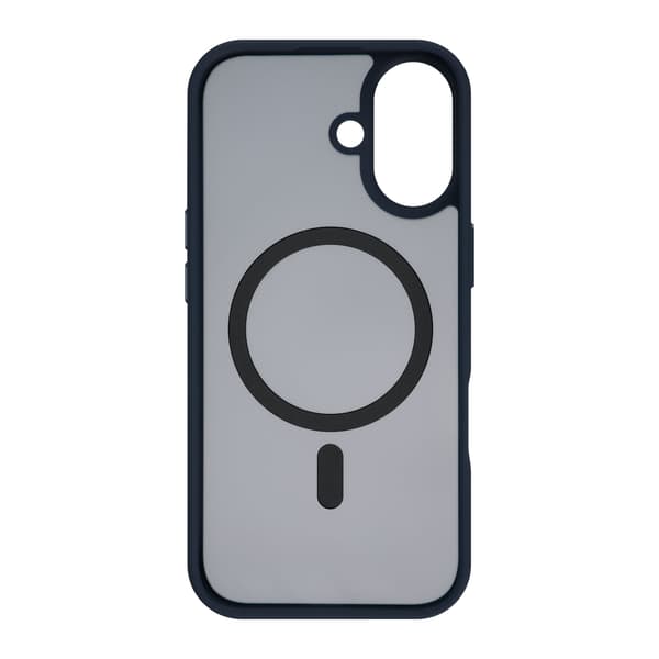 FoneKit MagSafe-kompatibelt Soft Touch skyddsfodral, iPhone 17, midnattsblå
