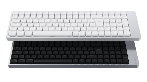 Lofree Flow 2 100 Kailh Void Silent Linear mekaniskt tangentbord, vit