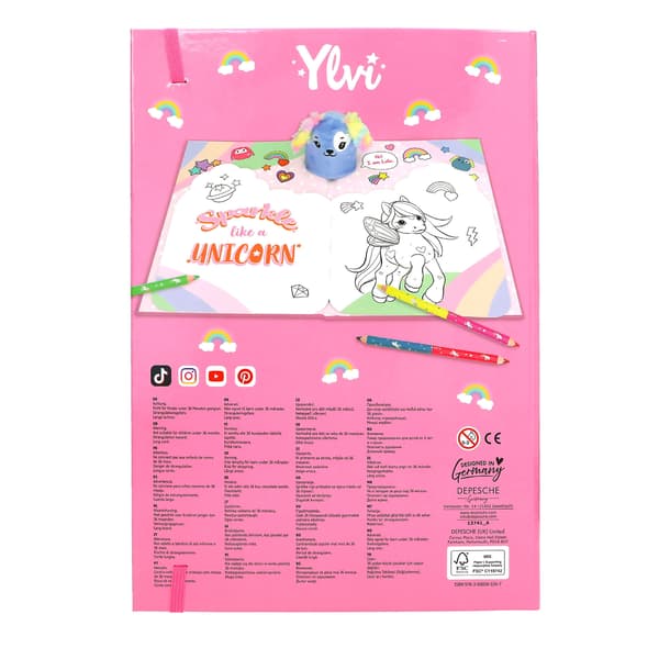 Ylvi Pop Up målarbok