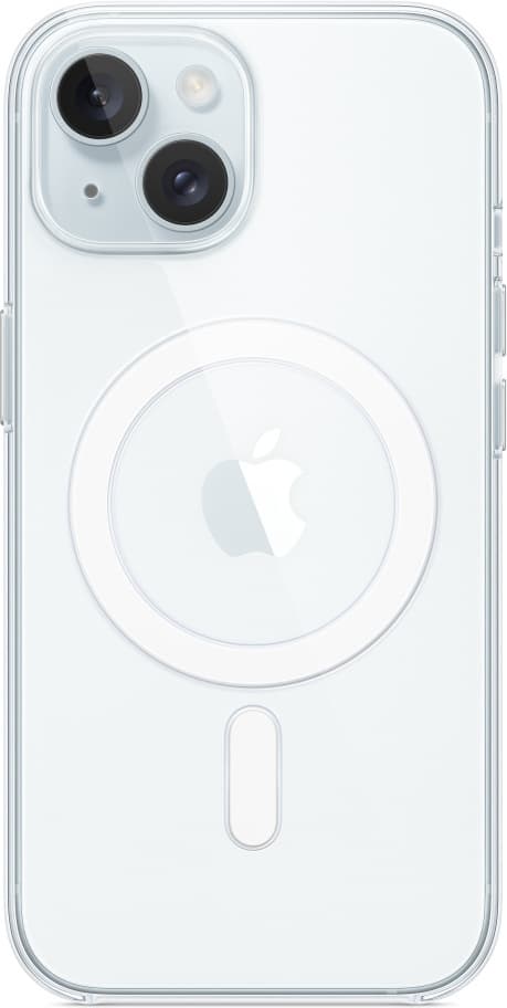Apple iPhone 15 klar skal med MagSafe, transparent