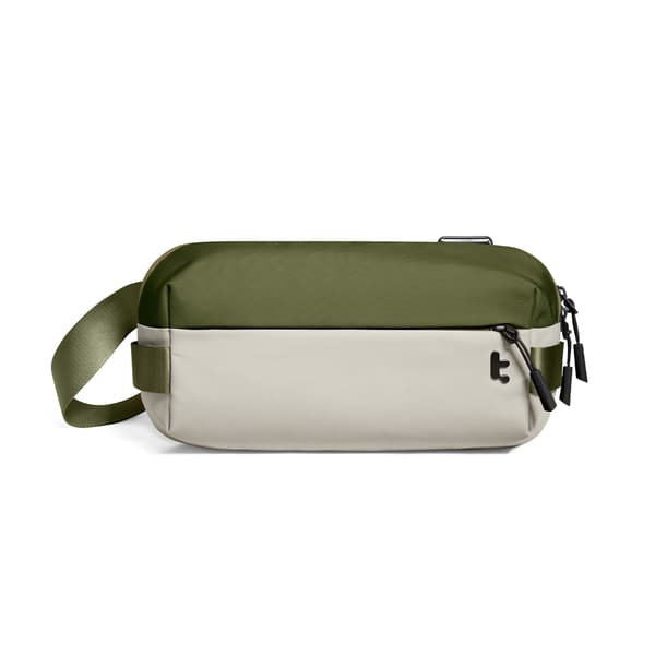 tomtoc Explorer-T21 Sling Bag liten axelväska, grön