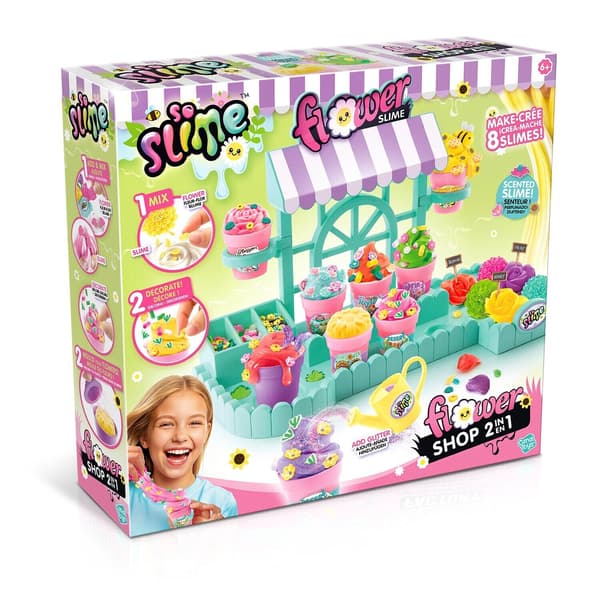 SO SLIME blomsterbutik slime- och lerset