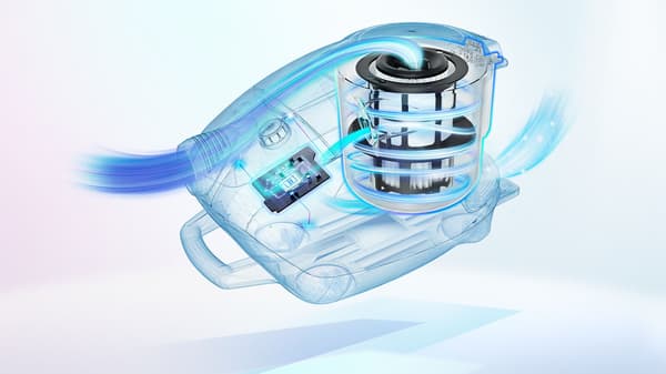 Bosch Serie 8 ProSilence BGS7SIL1 - pås- och sladdlös dammsugare, vit