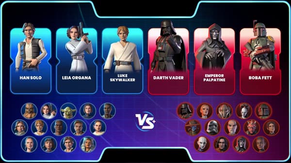 Monopol: Star Wars Hjältar vs. Skurkar (Switch2)