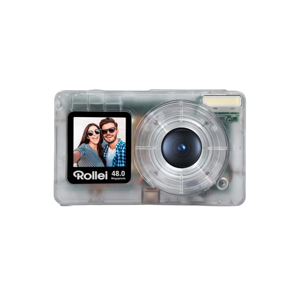 Rollei Compactline Pocket Transparent digitalkamera, klar