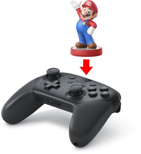 Nintendo Switch Pro Controller-spelkontroll, svart, Switch
