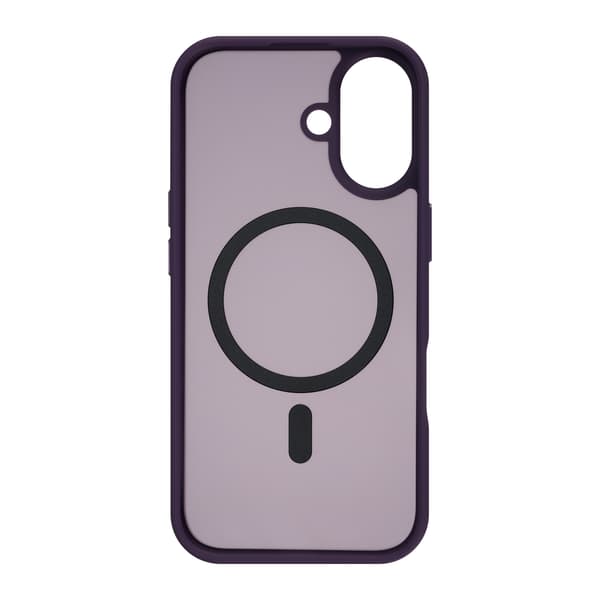 FoneKit MagSafe-kompatibelt Soft Touch skyddsfodral, iPhone 17, lila