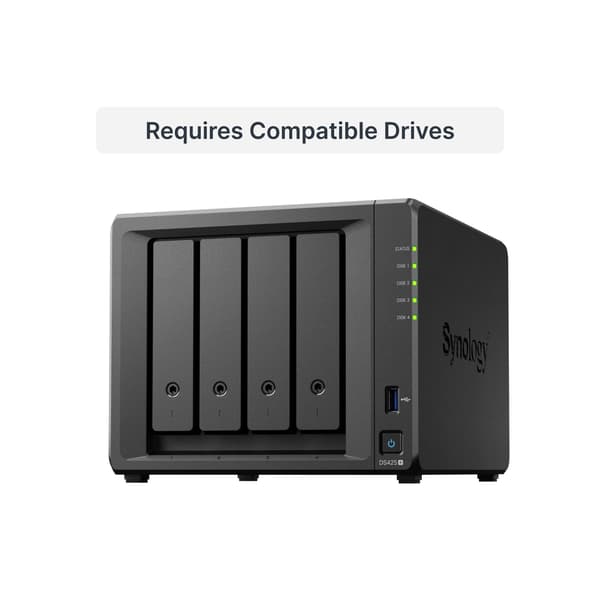 Synology 4-bay DS425+ nätverkslagringsserver