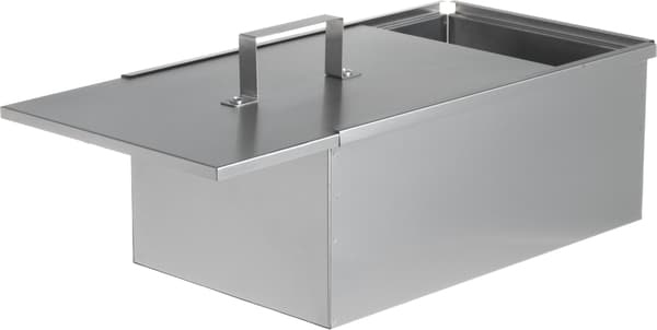 Mustang rökbox med fettplåt