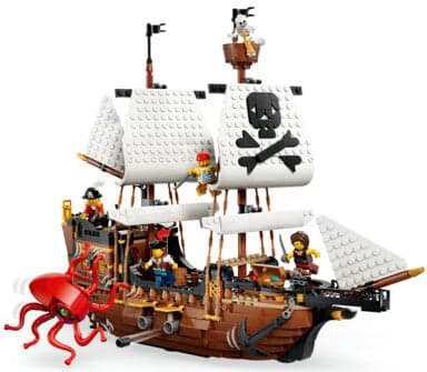 LEGO Creator 31387 – Mäktigt piratskepp