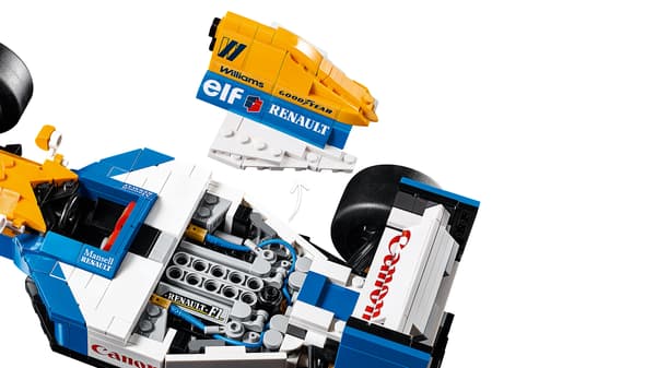LEGO Icons 10353 – Williams Racing FW14B och Nigel Mansell