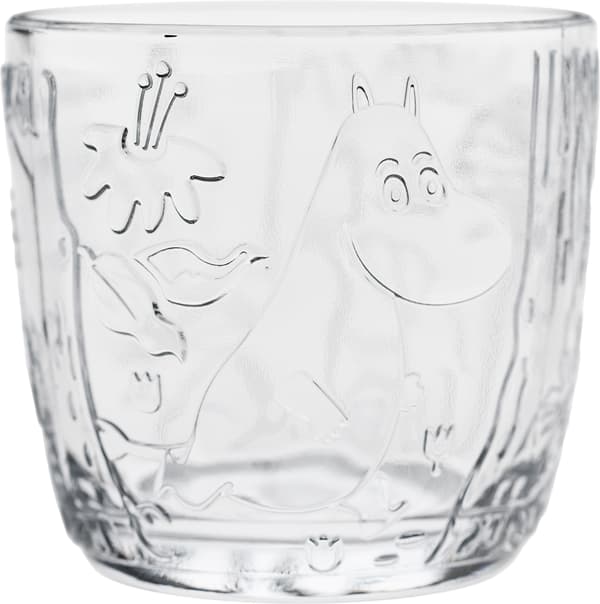 Arabia Mumin dricksglas, 28 cl, klar, 2 st