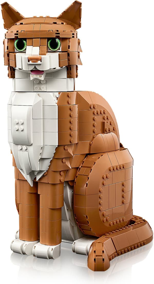 LEGO Ideas 21376 Orange katt