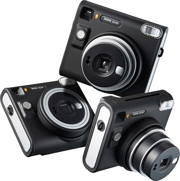 Fujifilm Instax SQ40 direktkamera, svart
