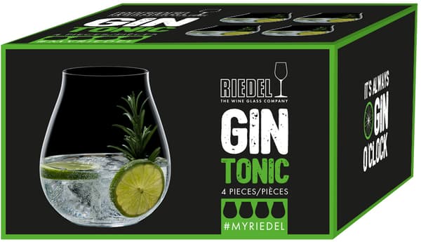 Riedel Gin & Tonic -glas, 4 st
