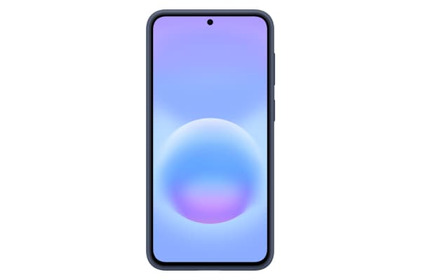 Samsung A57 Silikonskal skyddsfodral, mörkblå
