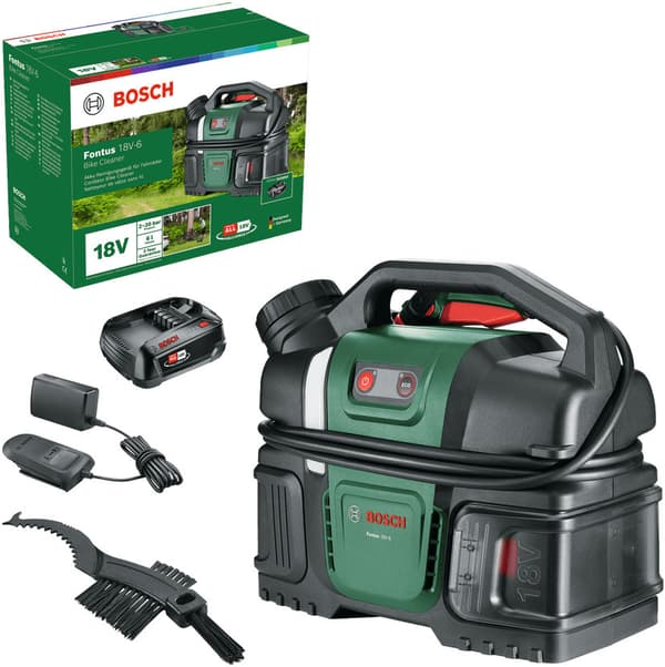 Bosch Fontus 18V-6 cykeltvätt batteridriven högtryckstvätt
