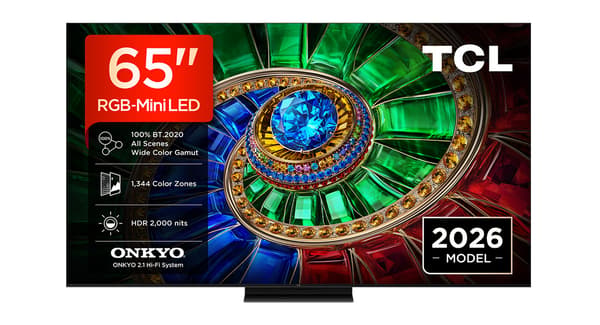 TCL 65" RM7L – 4K RGB Mini-LED Google TV