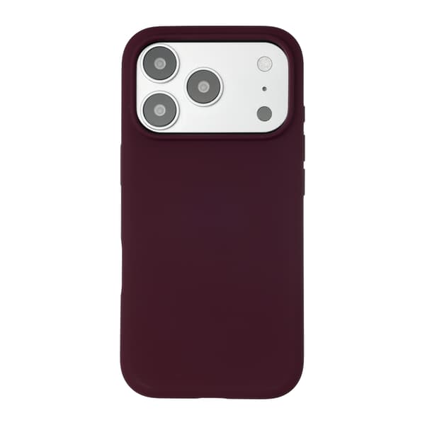 FoneKit MagSafe Liquid Silikonfodral, iPhone 18 Pro Max / 17 Pro Max, vinröd