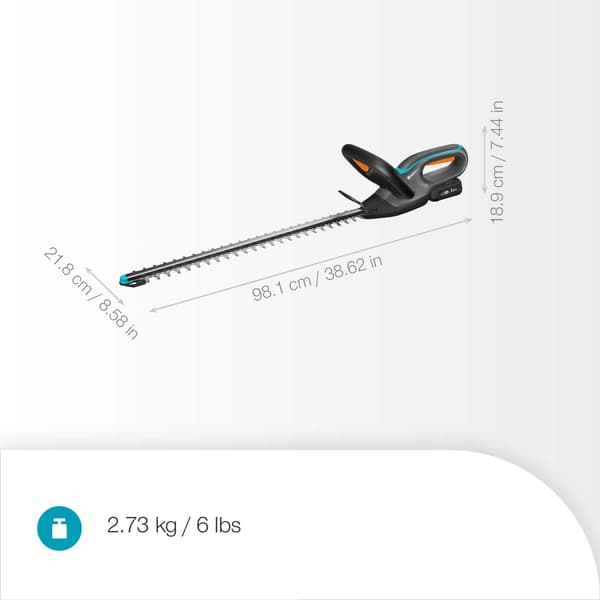 GARDENA EasyCut 55/18V batterihäcksax och batteri