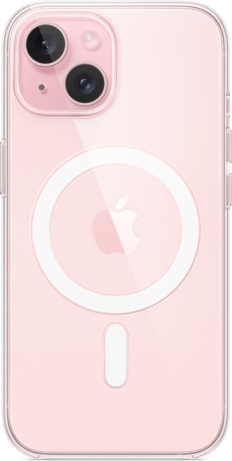Apple iPhone 15 klar skal med MagSafe, transparent