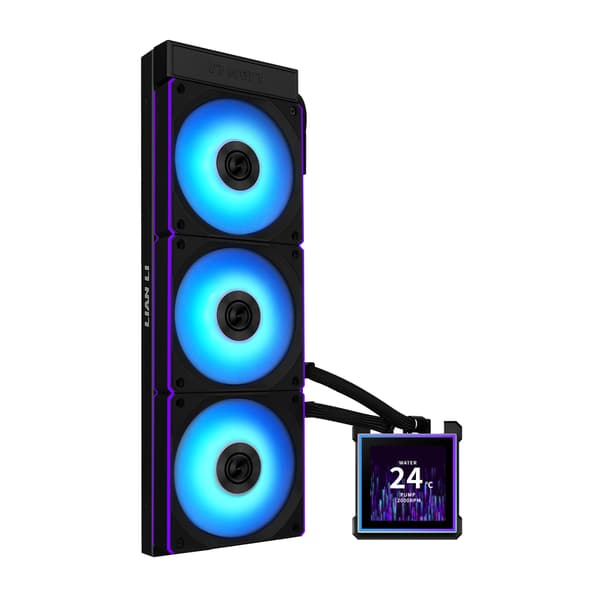 Lian Li Hydroshift II LCD-S, 360CL Wireless vätskekylningssystem, svart